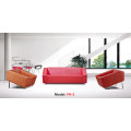 Modern Office Furniture Leather Sectional Reception Sofa (FB-3)